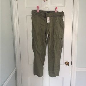 Never worn! Lord and Taylor Green Cargo Pants